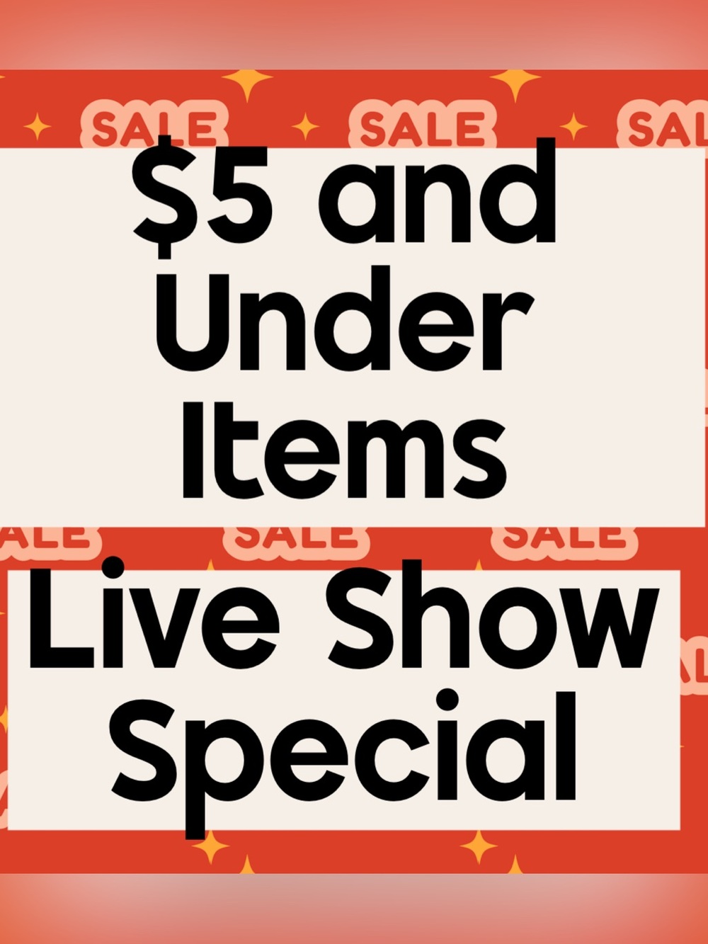 August 29th Unlisted Described LIVE Show Delivery times vary 1-3 weeks from AK.
